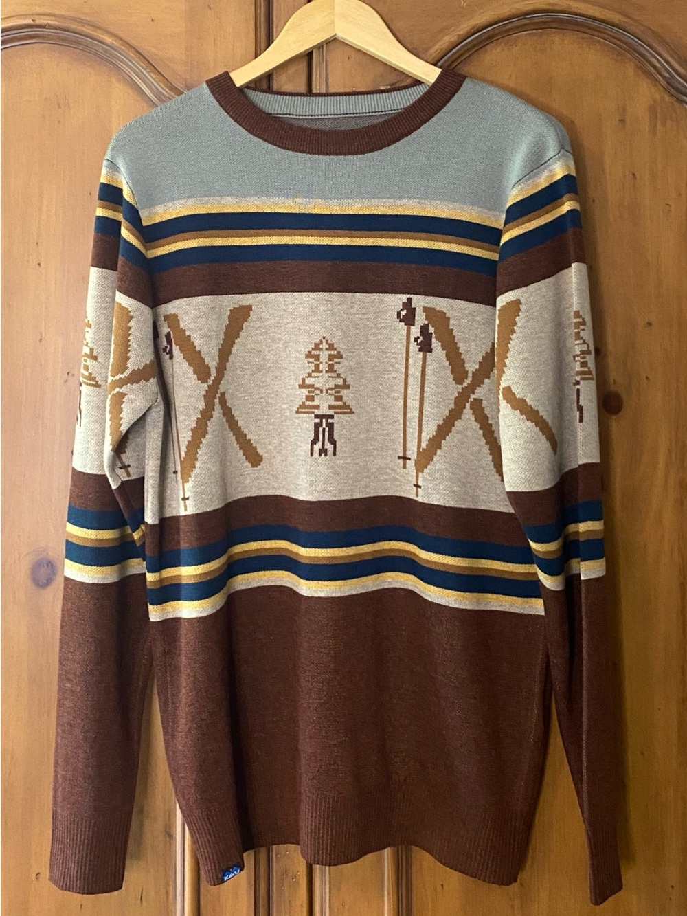 Kavu Highline Retro Ski Jumper Sweater Mens Small